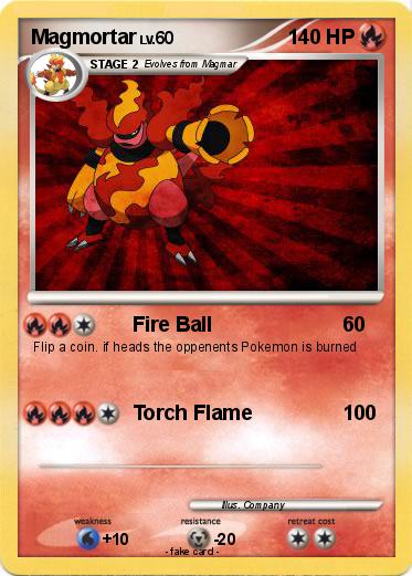 Pokemon Magmortar
