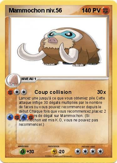 Pokemon Mammochon niv.56