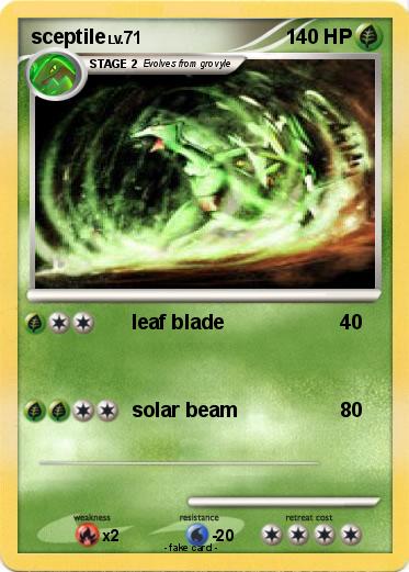Pokemon sceptile
