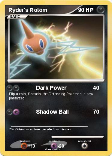 Pokemon Ryder's Rotom