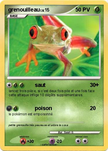Pokemon grenouilleau