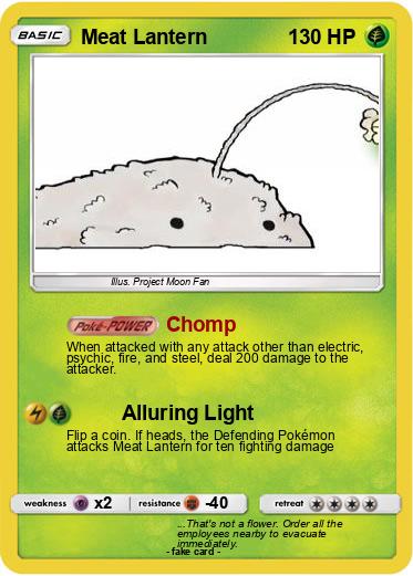 Pokemon Meat Lantern