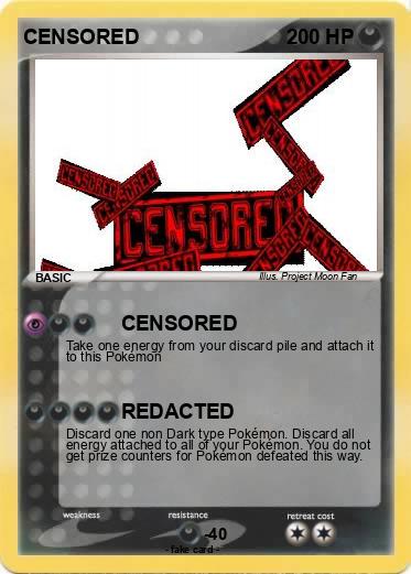 Pokemon CENSORED