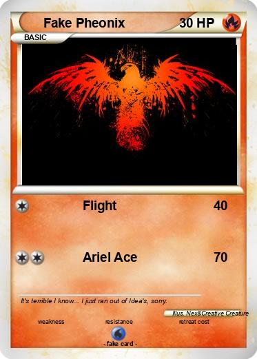 Pokemon Fake Pheonix