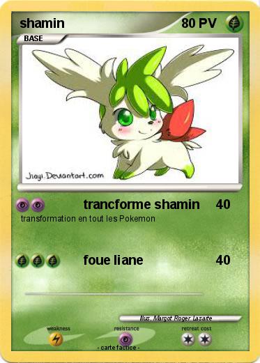 Pokemon shamin