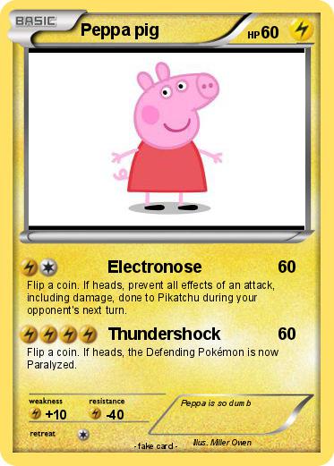Pokemon Peppa pig