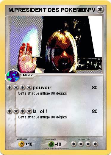Pokemon M.PRESIDENT DES POKEMON