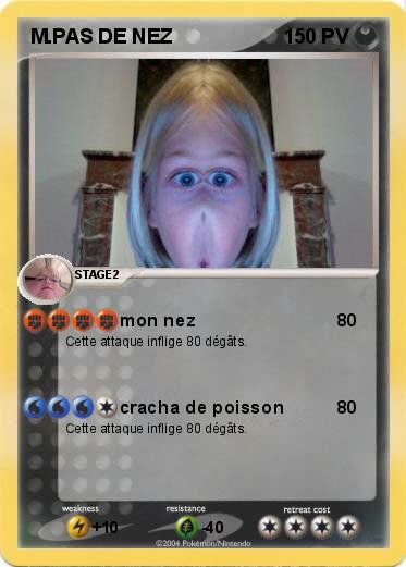 Pokemon M.PAS DE NEZ