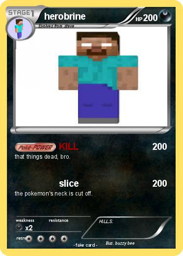 Pokemon herobrine