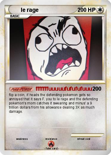 Pokemon le rage