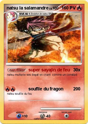 Pokemon natsu la salamandre