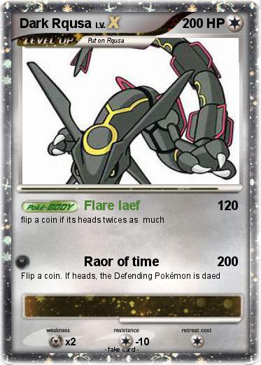 Pokemon Dark Rqusa