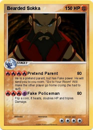 Pokemon Bearded Sokka