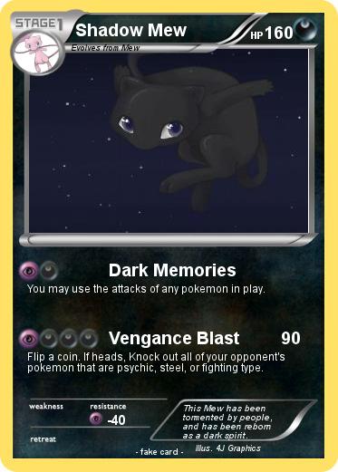 Pokemon Shadow Mew