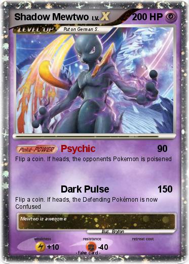 Pokemon Shadow Mewtwo