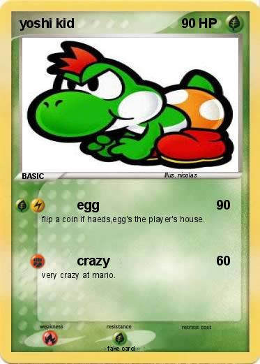 Pokemon yoshi kid