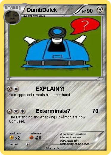 Pokemon DumbDalek
