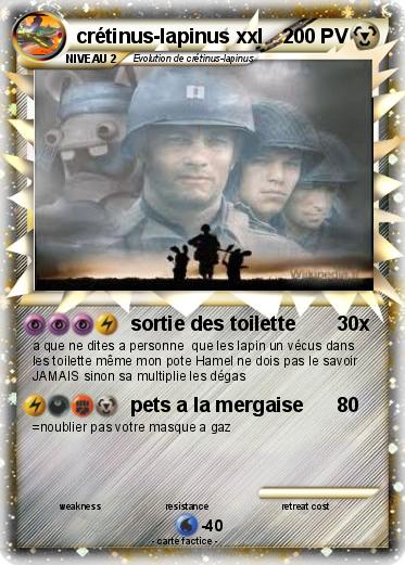 Pokemon crétinus-lapinus xxl