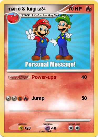 Pokemon mario & luigi