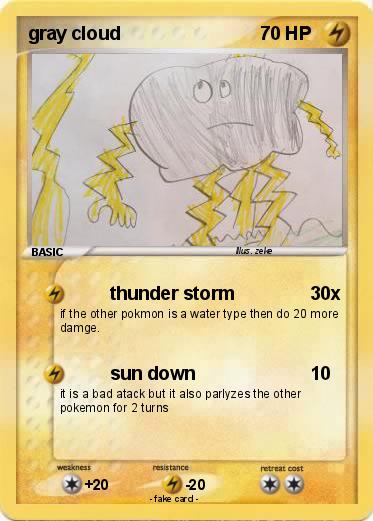 Pokemon gray cloud