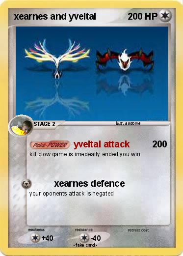 Pokemon xearnes and yveltal