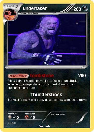 Pokemon undertaker