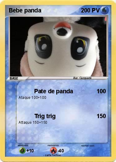 Pokemon Bebe panda
