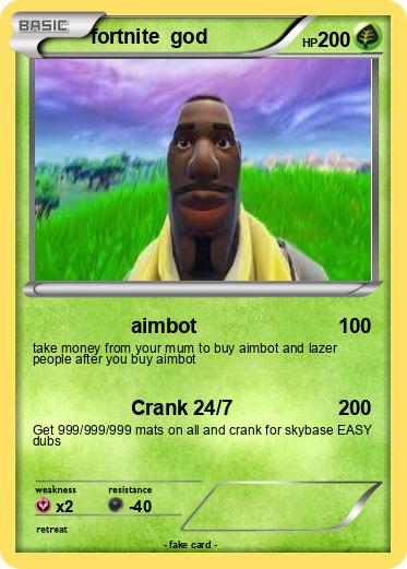Pokemon fortnite  god