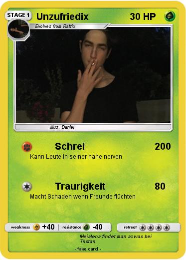 Pokemon Unzufriedix