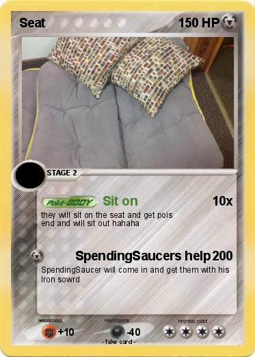 Pokemon Seat