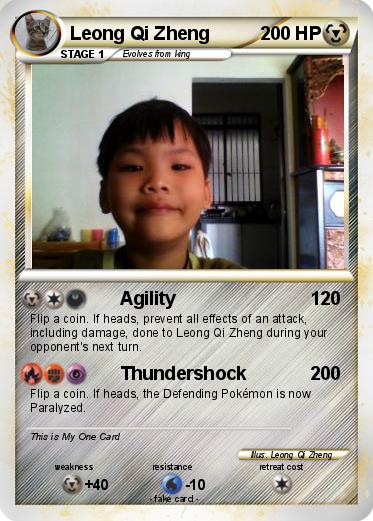 Pokemon Leong Qi Zheng
