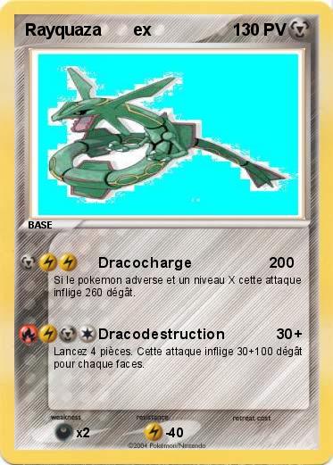 Pokemon Rayquaza       ex         