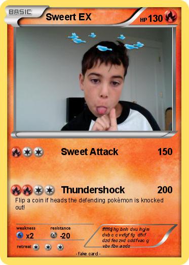 Pokemon Sweert EX