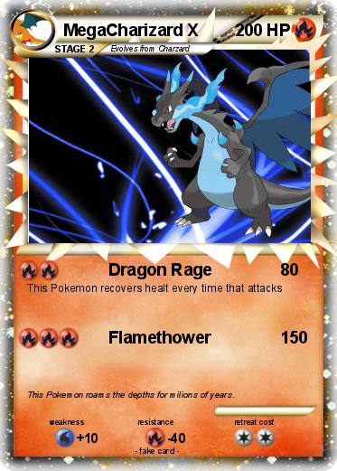 Pokemon MegaCharizard X