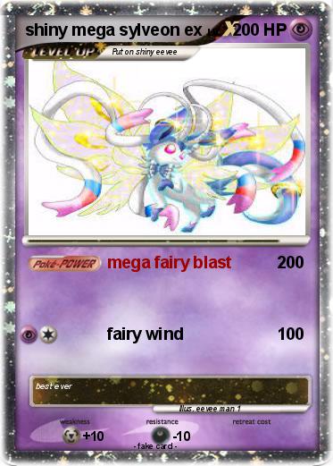 Pokemon shiny mega sylveon ex