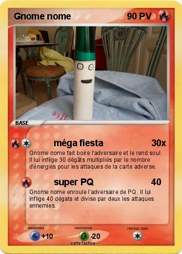 Pokemon Gnome nome