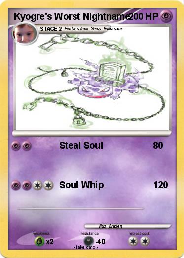 Pokemon Kyogre's Worst Nightname