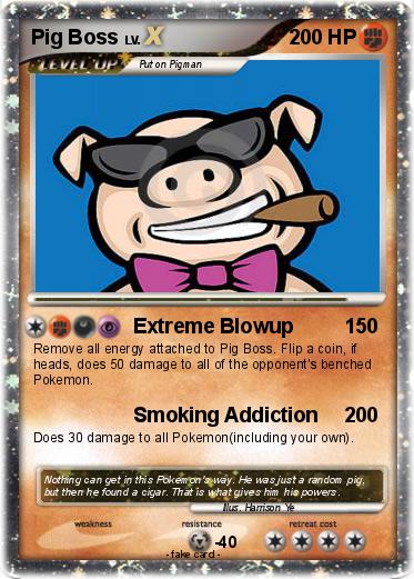 Pokemon Pig Boss
