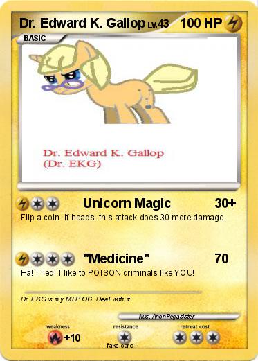 Pokemon Dr. Edward K. Gallop