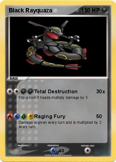 Pokemon Black Rayquaza
