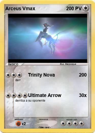 Pokemon Arceus Vmax