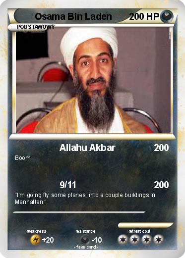 Pokemon Osama Bin Laden