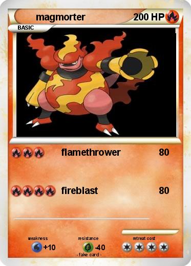 Pokemon magmorter