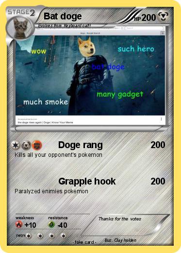 Pokemon Bat doge