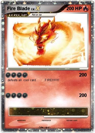 Pokemon Fire Blade