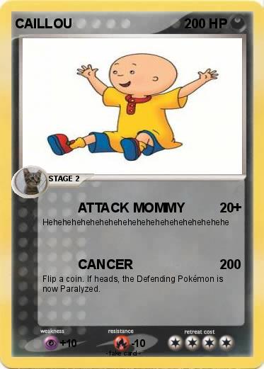 Pokemon CAILLOU