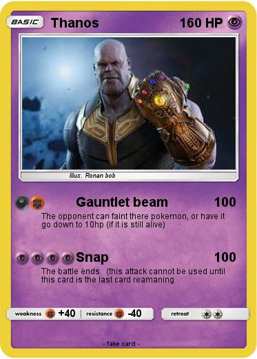 Pokemon Thanos