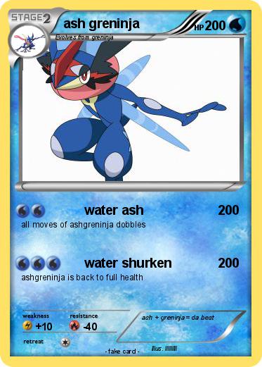 Pokemon ash greninja