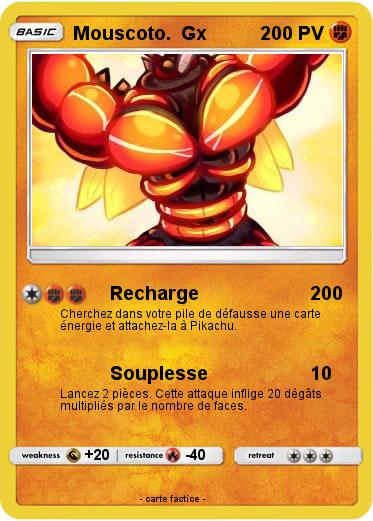 Pokemon Mouscoto.  Gx