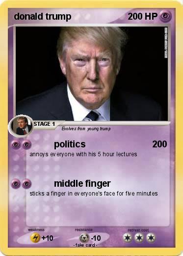 Pokemon donald trump